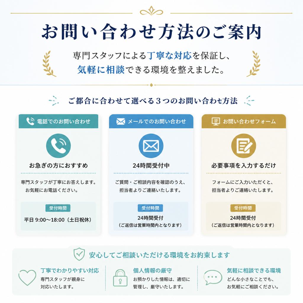 お問い合わせのご案内