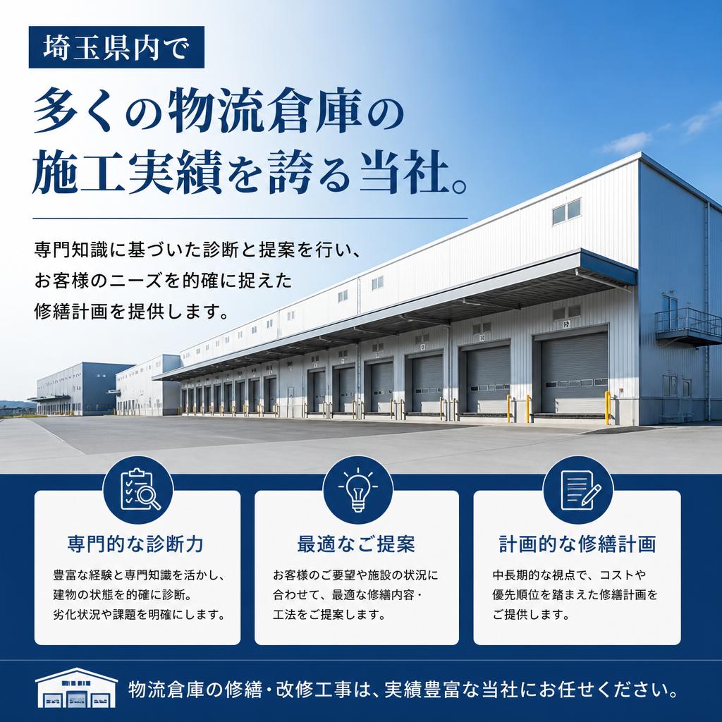 物流施設専門の経験と実績