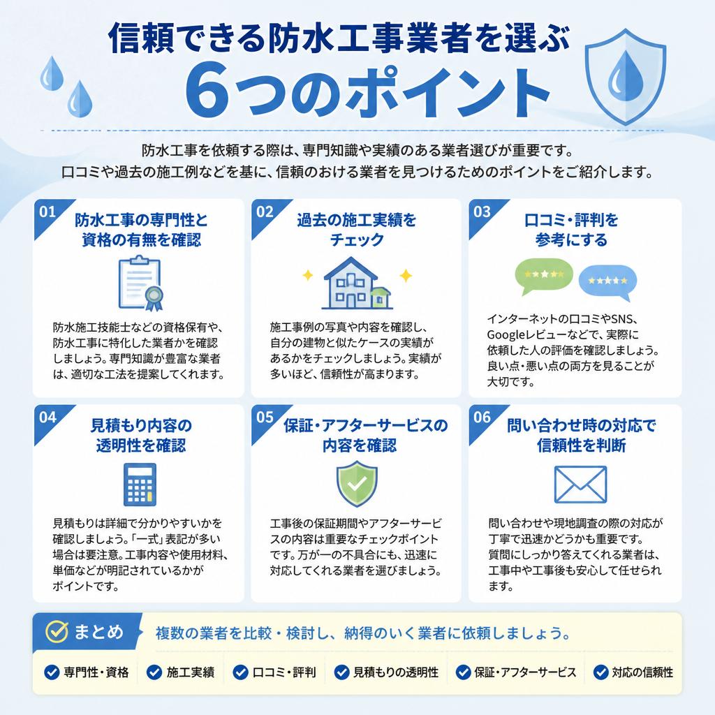 信頼できる建築業者の選び方