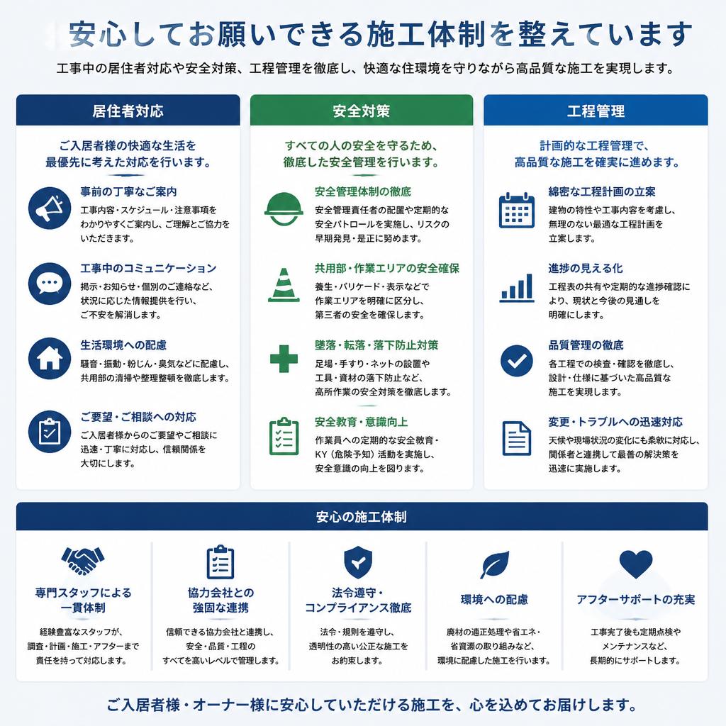 工事の進め方