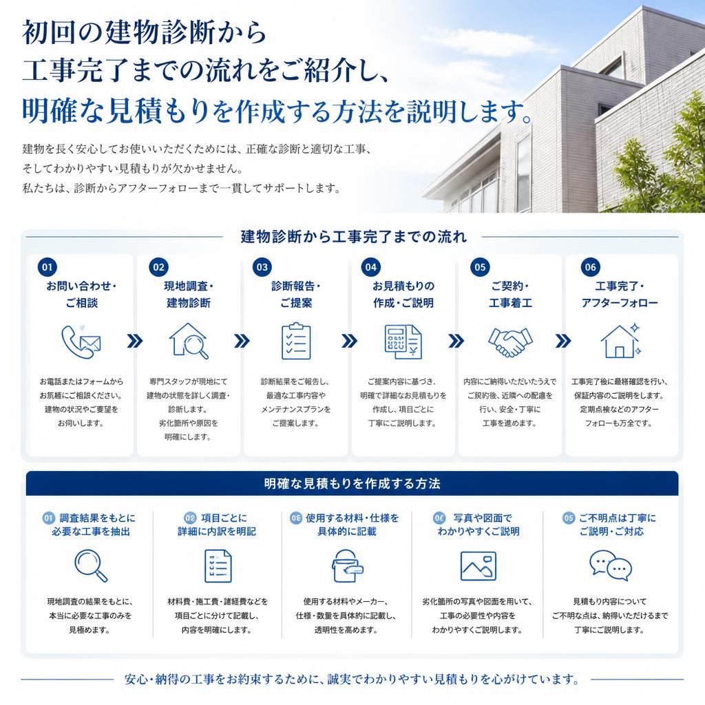 私たちの施工プロセス