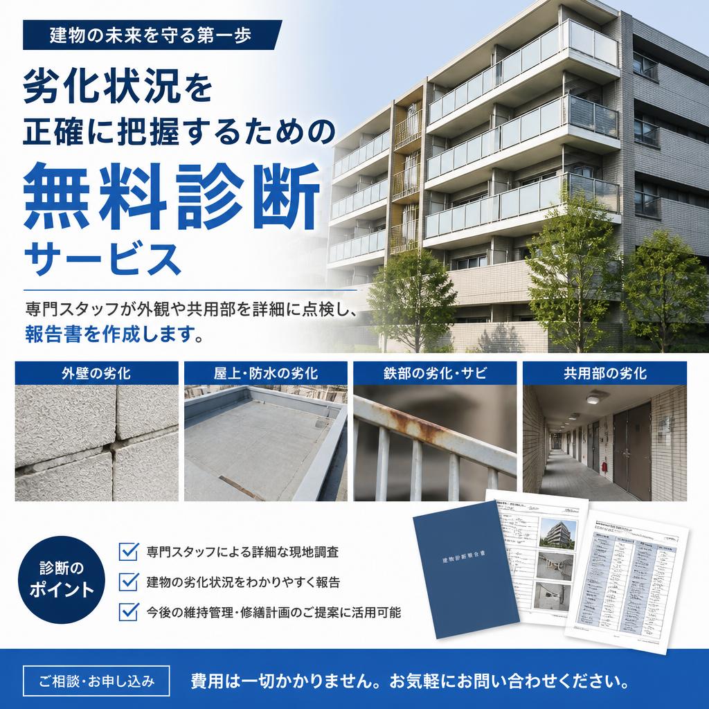 無料建物診断のご案内