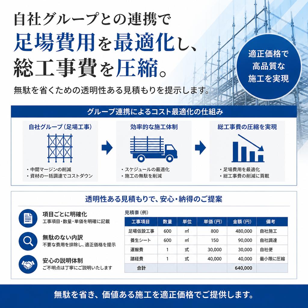 費用を抑えるための工夫